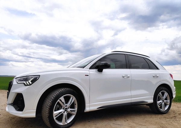 Audi Q3 cena 147500 przebieg: 45000, rok produkcji 2021 z Jutrosin małe 781